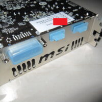 MSI HD7730 video ports