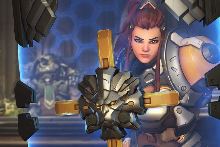Overwatch support hero Brigitte shields herself from GOATS meta controversy
