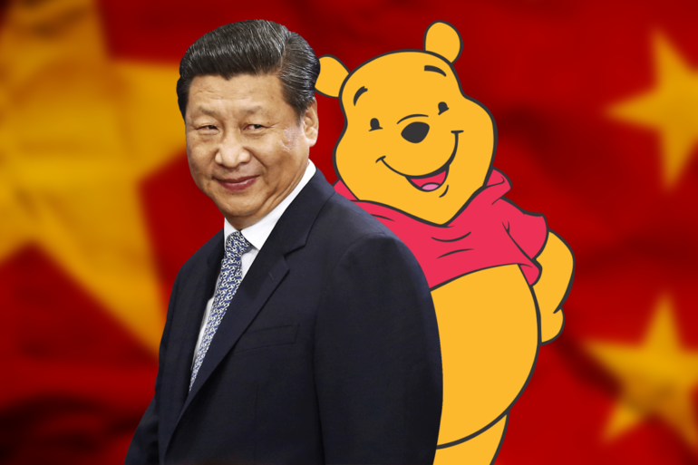 china censor xi jinping winnie the pooh meme