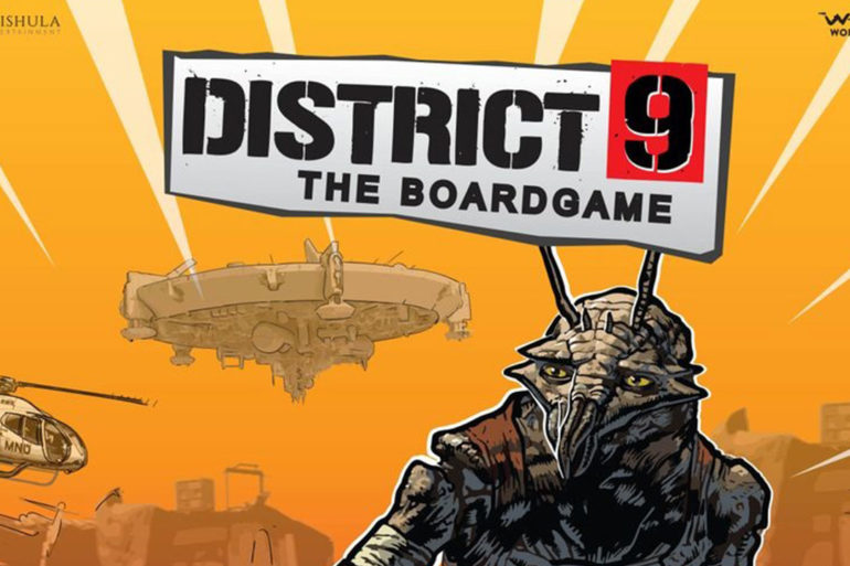 Back Weta Workshop's District 9 board game Kickstarter because everyone's a fookin prawn