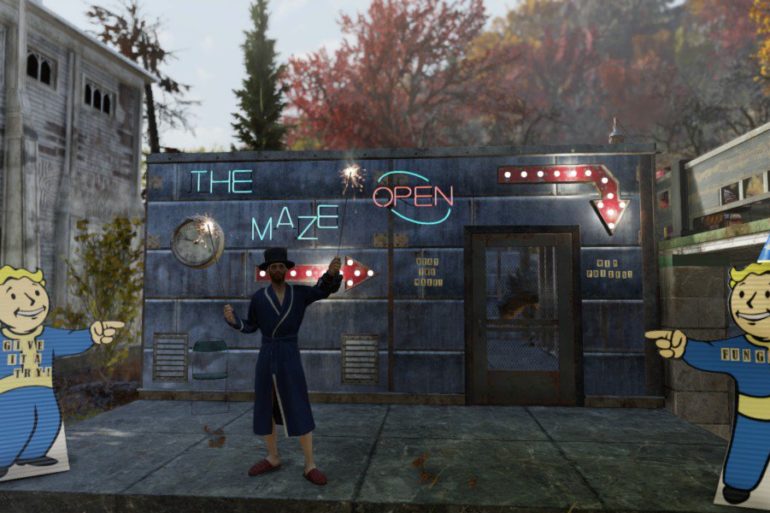 Fallout 76 deathclaw maze