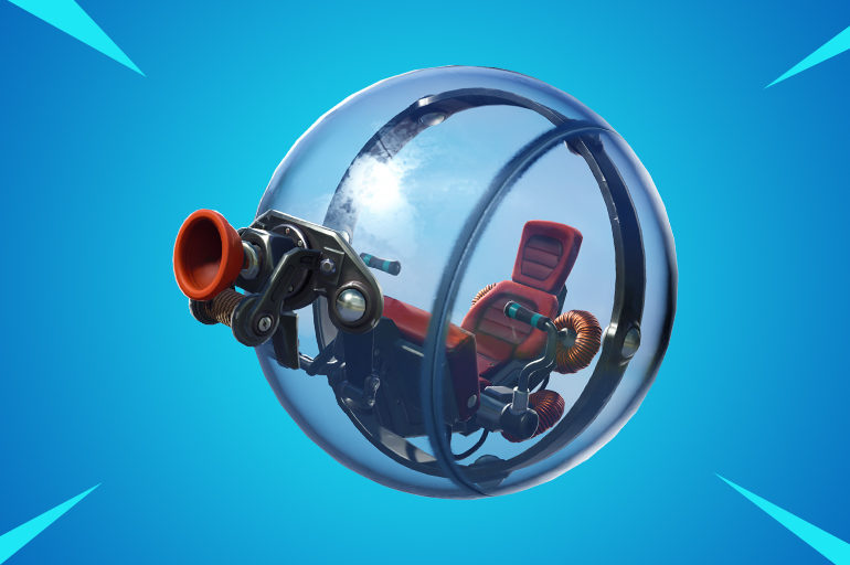Fortnite baller hamster ball