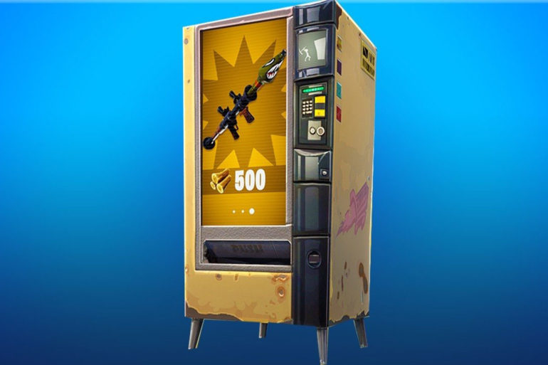Fortnite vending machines contain a bug since latest patch