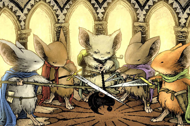 Mouse Guard, graphic novel series by David Petersen, is getting a film adaptation.