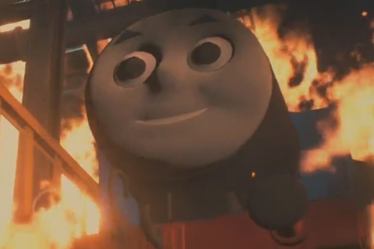 Resident Evil 2 Thomas the Tank Engine