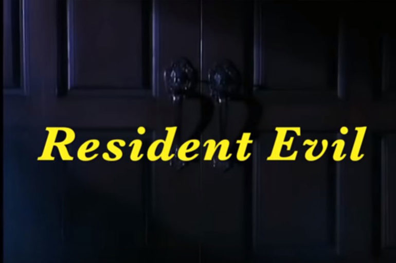 The original Resident Evil game opening sequence reimagined as an 80s sitcom