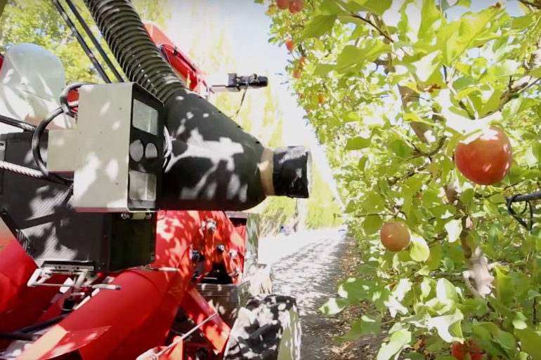 Abundant Robotics apple-harvesting robots are now commercially viable