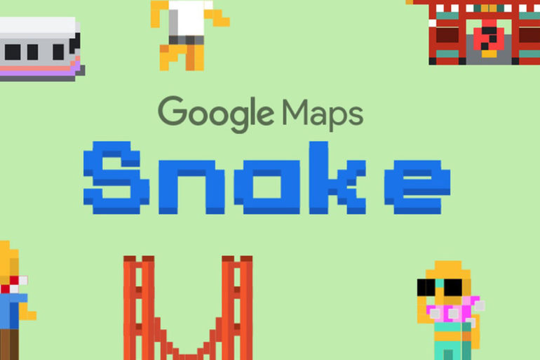 Nokia's iconic Snake game is available to play in Google Maps for April Fools
