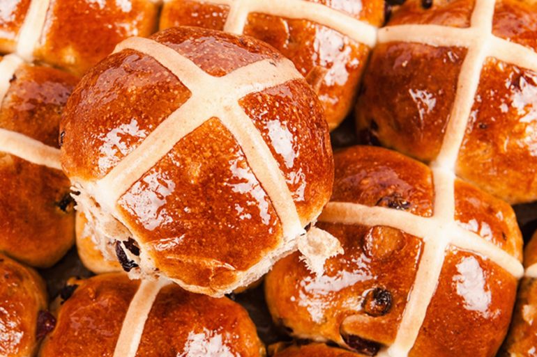 hot cross buns