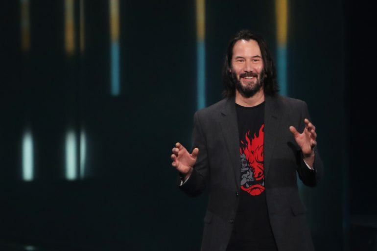 Keanu Reeves Cyberpunk 2077 E3 2019