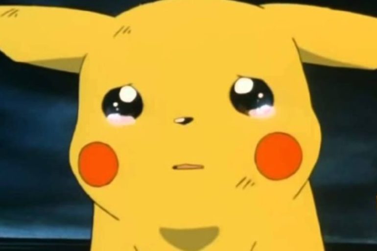 Crying Pikachu