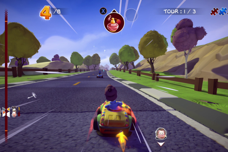 Garfield Furious Racing