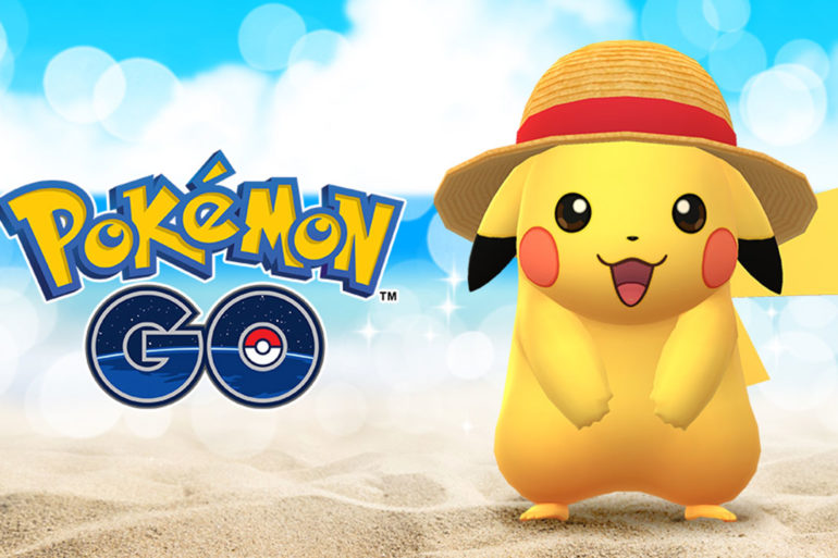 Pokemon GO Straw Hat Pikachu