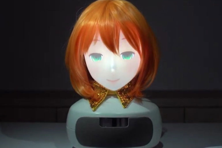 Anime Robot Head