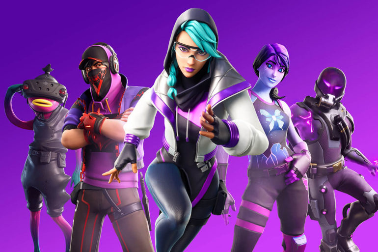 Fortnite Purple