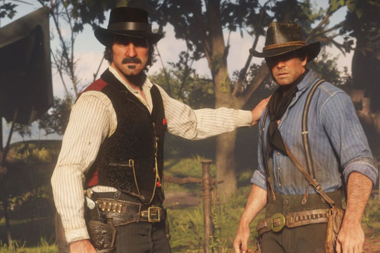 Red Dead Redemption 2 Dutch and Arthur