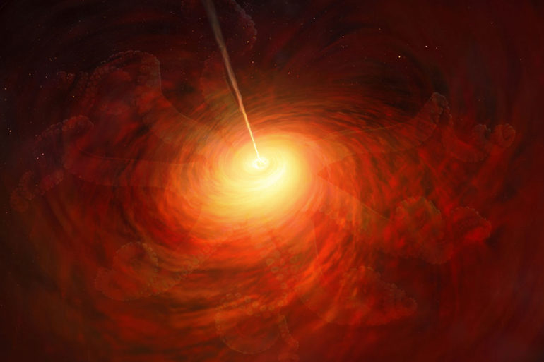 Supermassive Cthulhu Black Hole