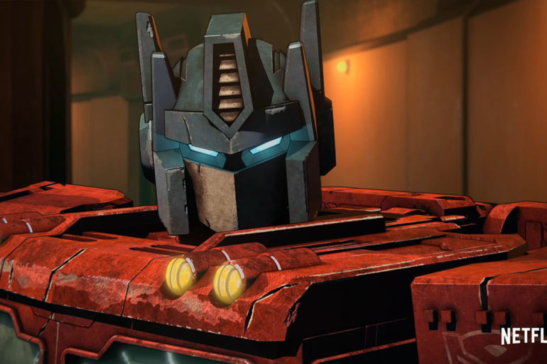 Transformers Netflix Trilogy Optimus