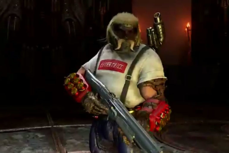 Doom Eternal Mullet Slayer