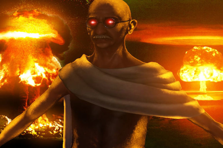Nuclear Gandhi