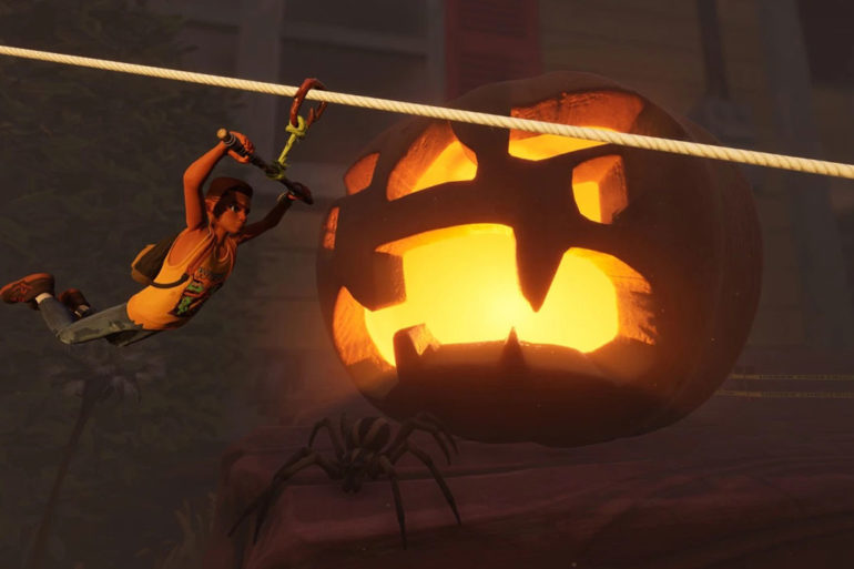Grounded Zipline