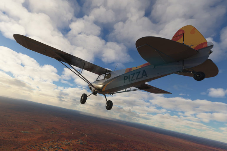 Microsoft Flight Simulator Pizza Mod