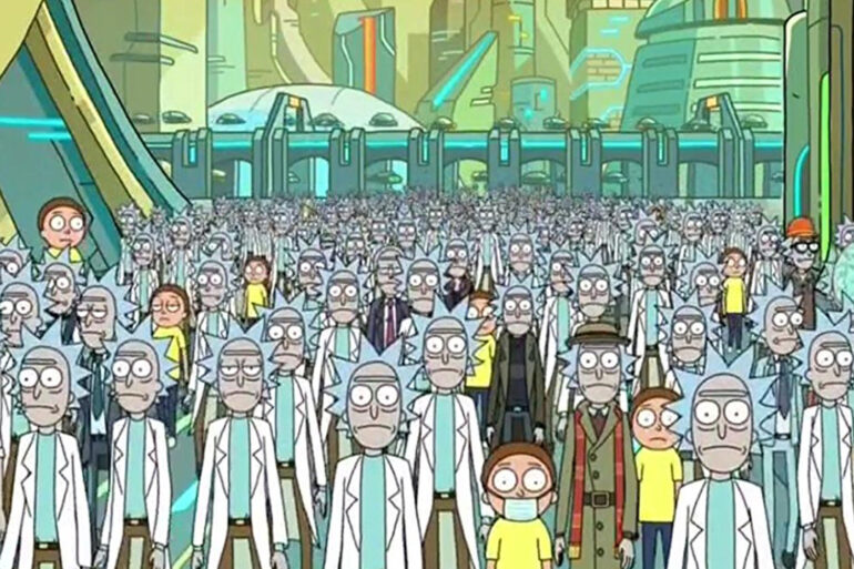 Rick and Morty Many Ricks