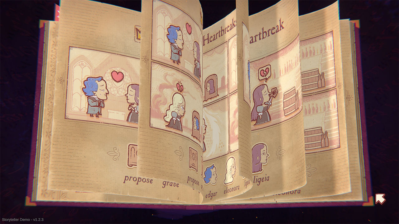 Storyteller Demo - Beginning, Middle, Plot Twist, End