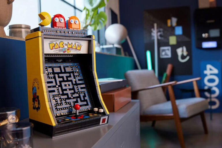 Lego Has Unveiled Their Newest Set, A Pac-Man Arcade Machine Made Up Of 2600+ Pieces