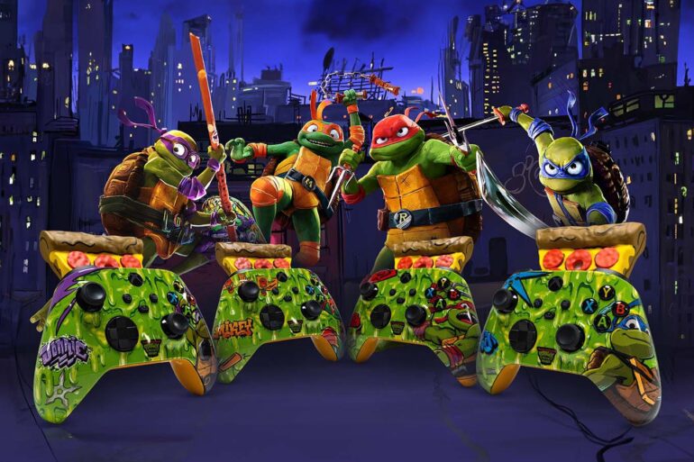 Xbox Announces Pizza-Scented Ninja Turtle Controllers... But Why?