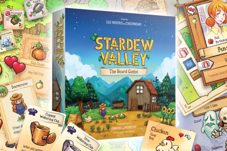Stardew Valley: The Board Game Is Getting A Re-Release!