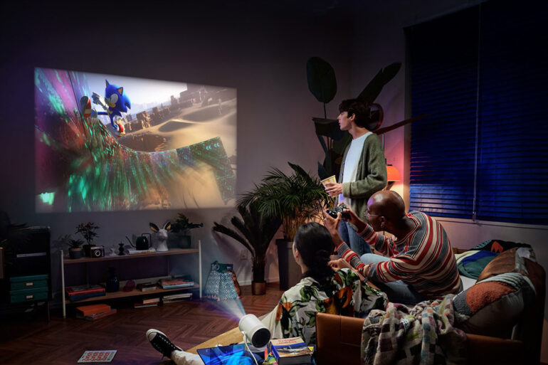 Samsung Is Working On A Portable Projector With Built-in Cloud Gaming