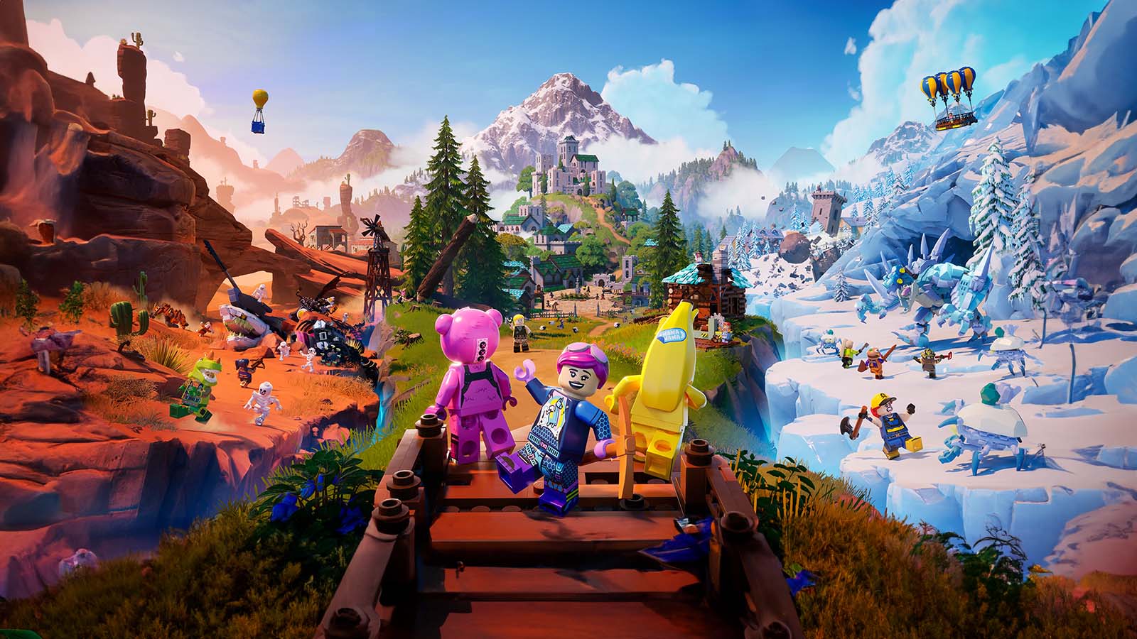 Fortnite Is Getting A Lego-themed Survival Crafting Mode