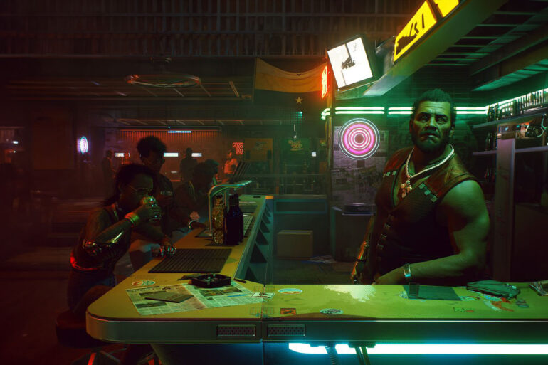 Cyberpunk 2077's Cops Now Care If You Kill Drunk NPCs