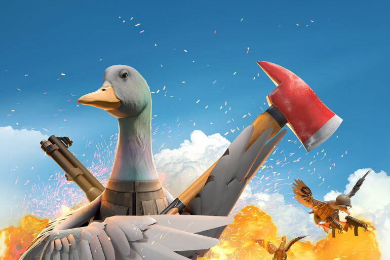Ever Wanted A Multiplayer Survival Game Where You Play As A Bunch Of Ducks? You're In Luck