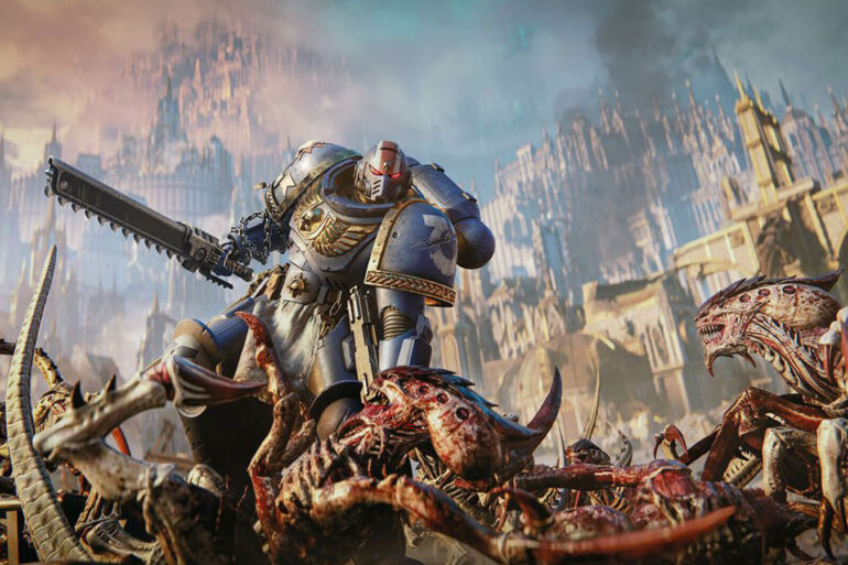 Seems 225,000 Gamers Have Joined Henry Cavill In Playing Space Marine 2 On Release